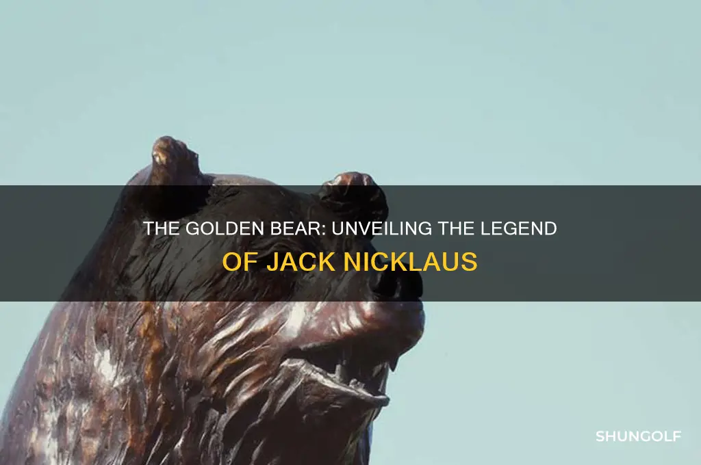 what golfer was nicknamed the golden bear