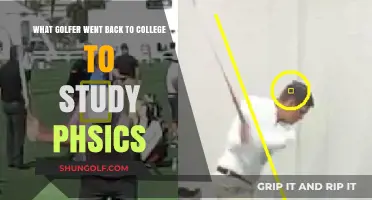 Golfer Returns to College to Pursue Physics Degree