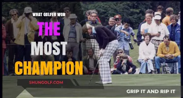 The Golfer with the Most Championship Titles in History