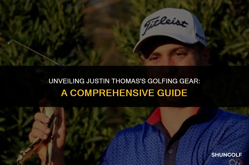 what golfing brand does justin thomas use