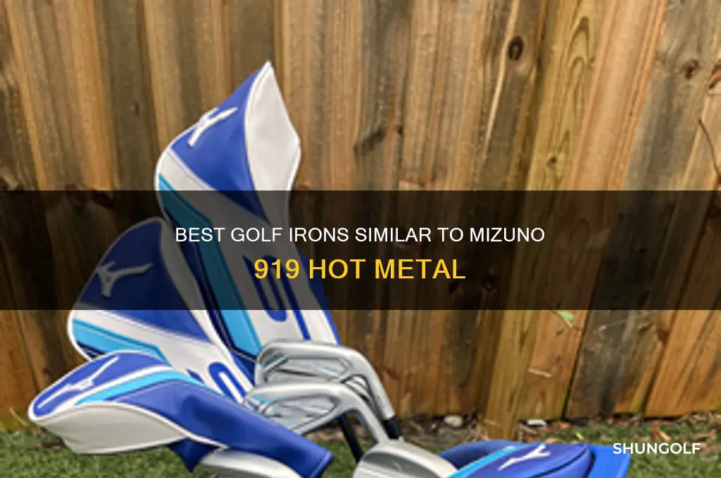 what golfing irons are comparable to mizuno 919 hot metal