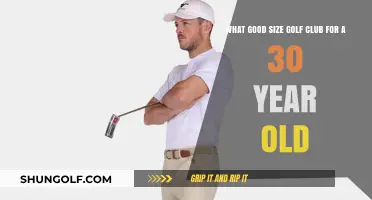 Choosing the Right Golf Club Size for Your 30s Swing