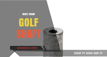 Unraveling the Mystery: What Gram Golf Shaft Suits Your Swing?