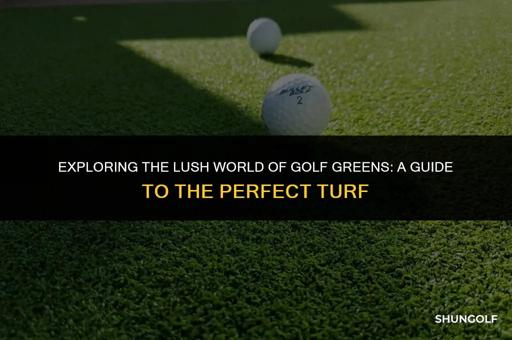 what grass do golf greens use