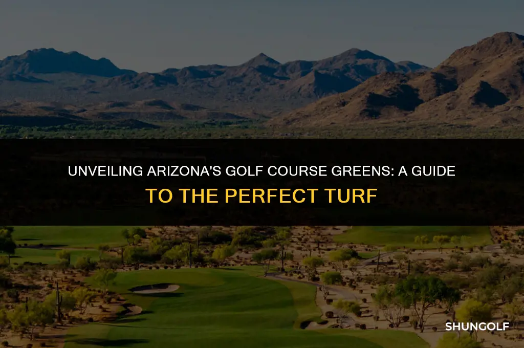 what grass do they use on golf coursesin arizona