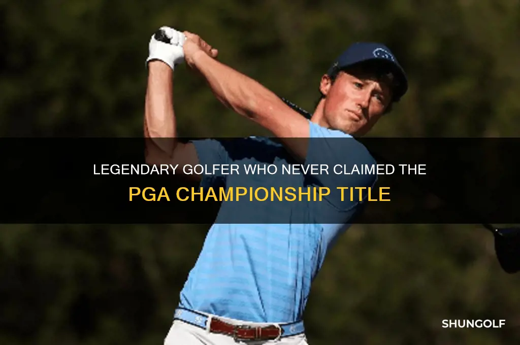 what great golfer never won the pga