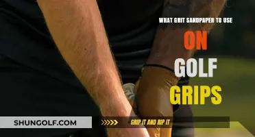 Choosing the Right Grit Sandpaper for Golf Grip Refurbishing