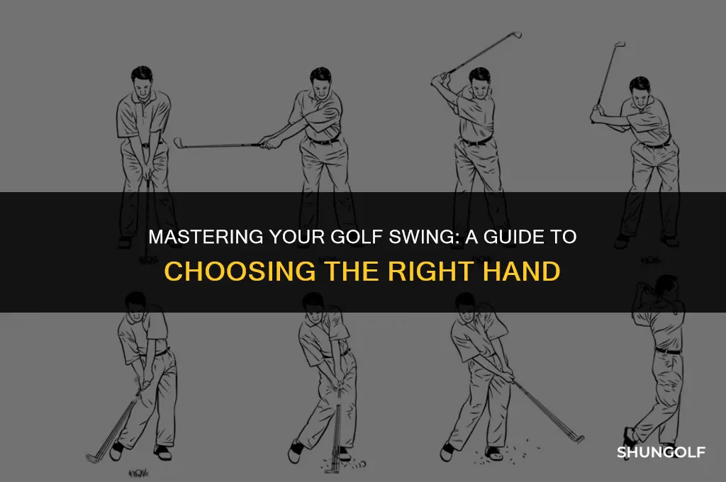 what hand do you use in golf