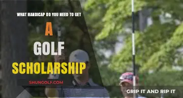 Golf Scholarship Handicap Requirements: What Score Secures Your College Dream?