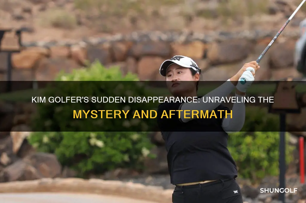 what happen to kim golfer