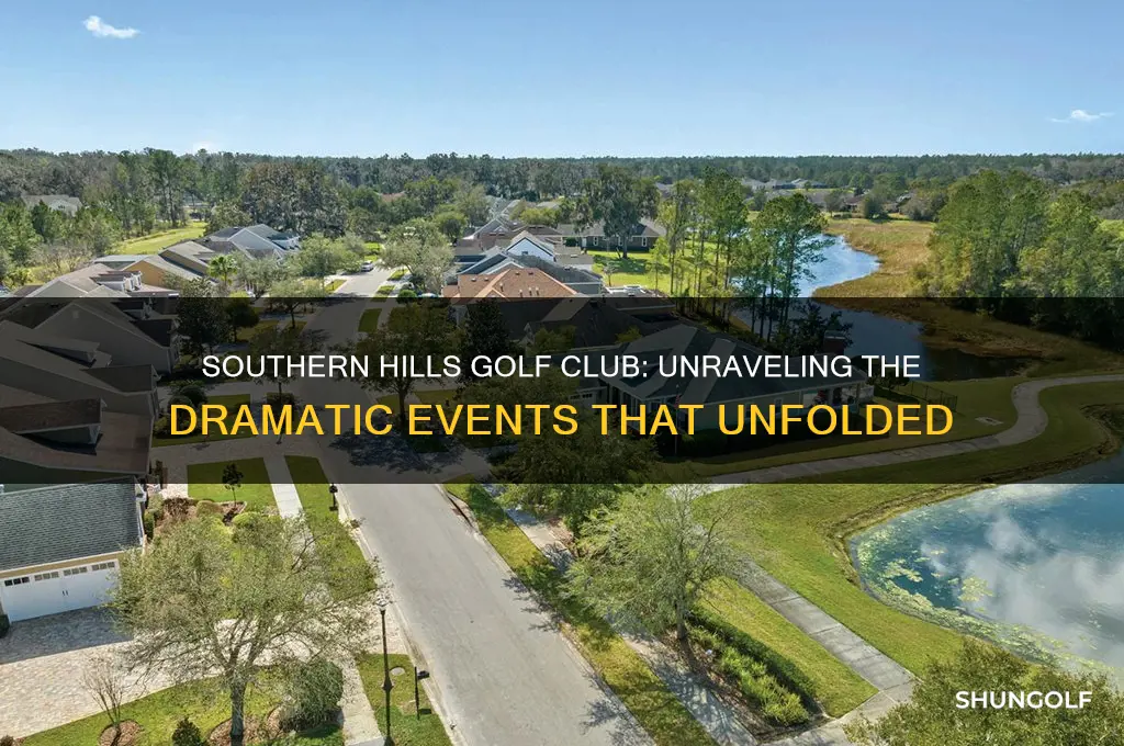 what happened at southern hills golf club