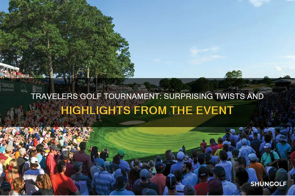 what happened at the travelers golf