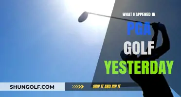PGA Golf Highlights: Yesterday's Surprises, Scores, and Standout Performances