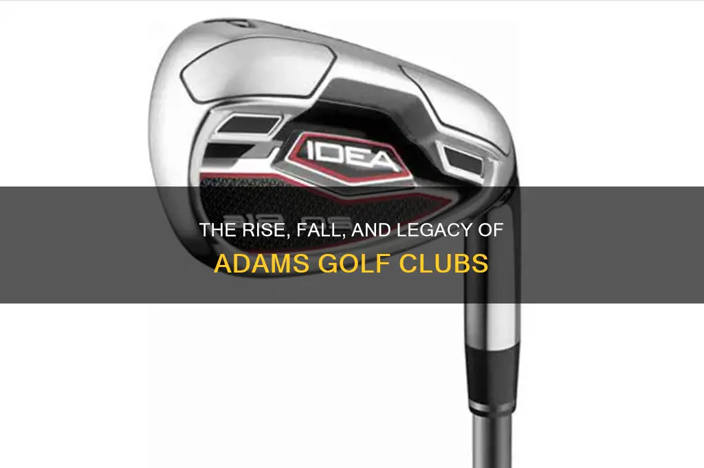 what happened to adams golf clubs