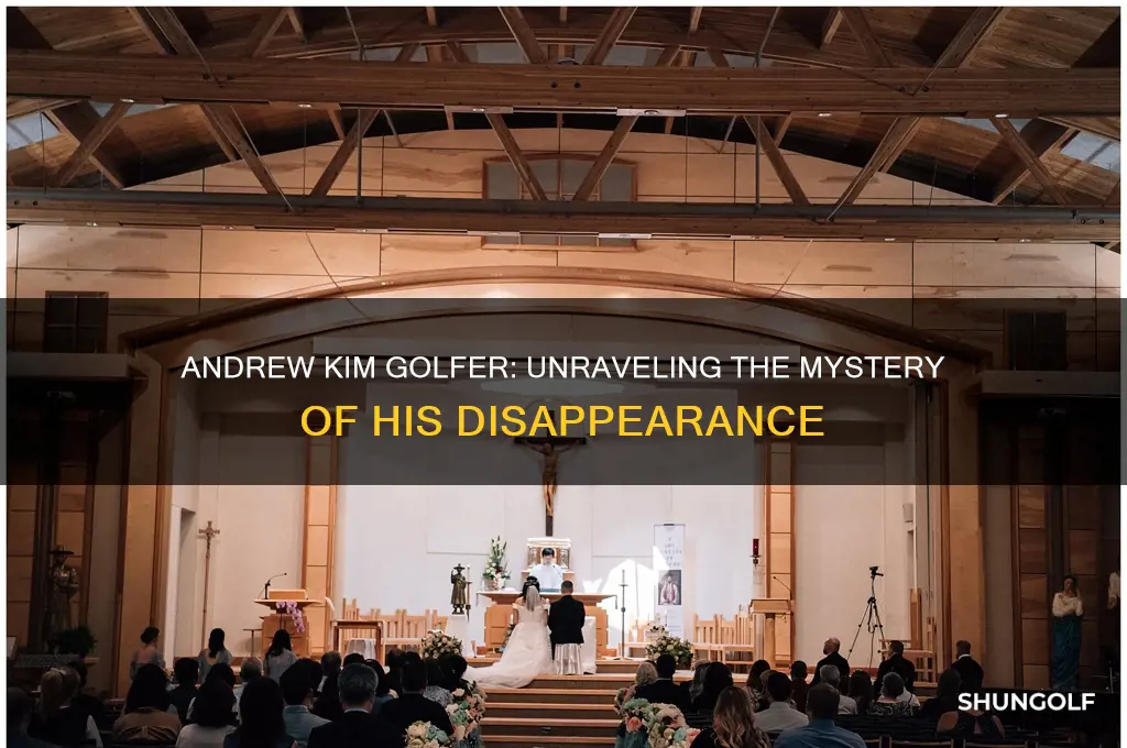 what happened to andrew kim golfer