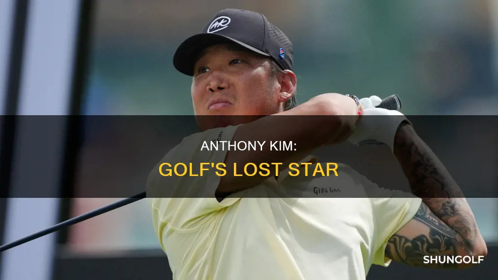 what happened to anthony kim golf
