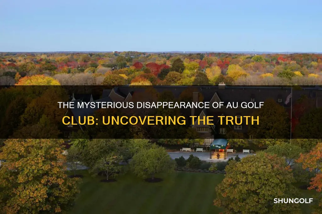 what happened to au golf club