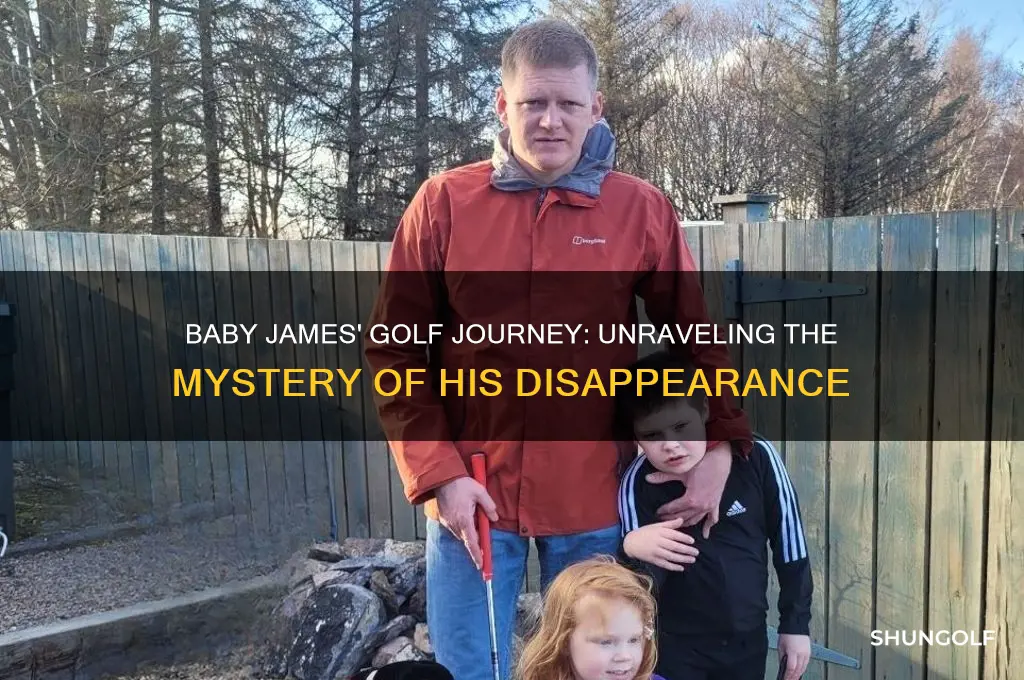 what happened to baby james the golfer