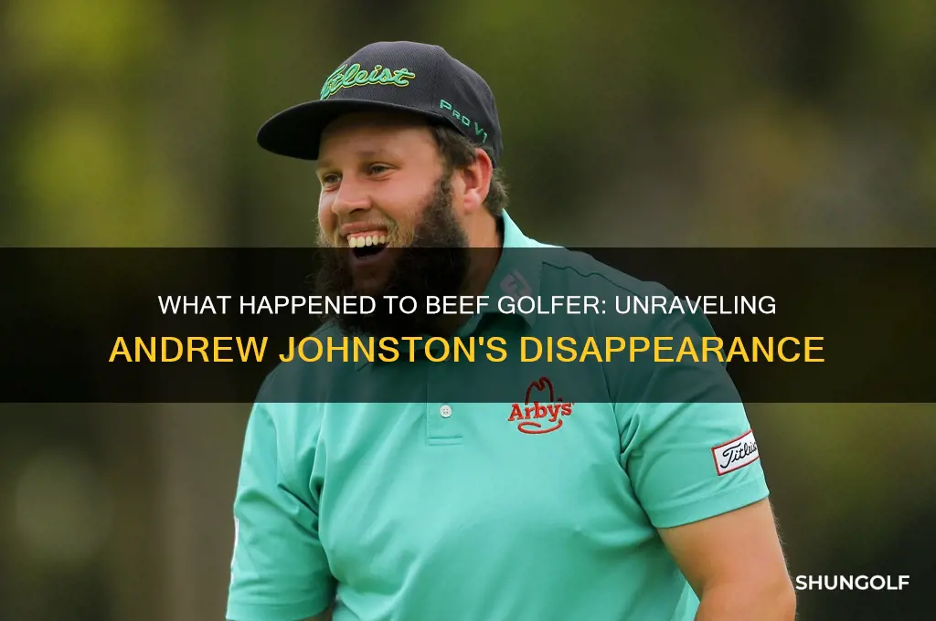 what happened to beef golfer