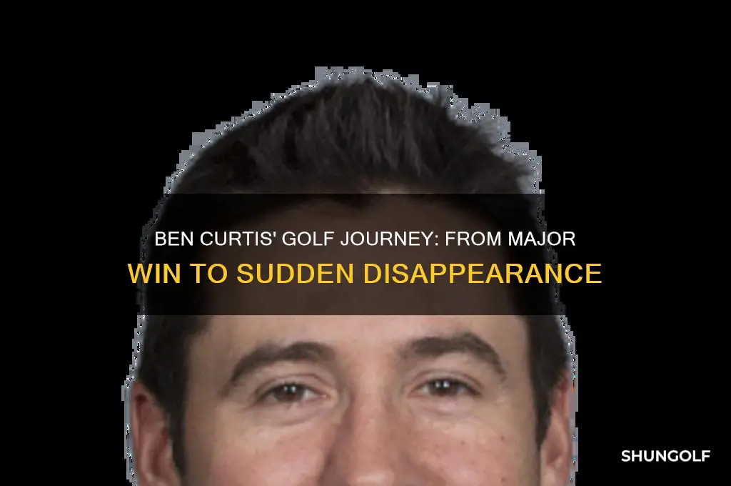 what happened to ben curtis the golfer