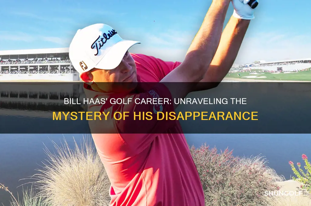 what happened to bill haas golfer