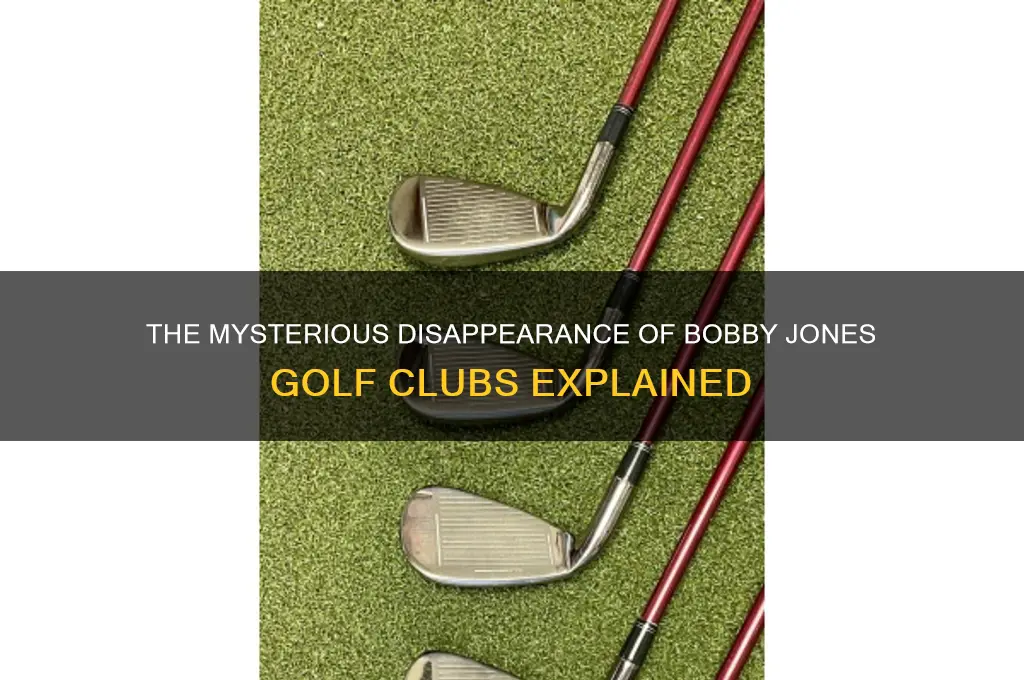 what happened to bobby jones golf clubs