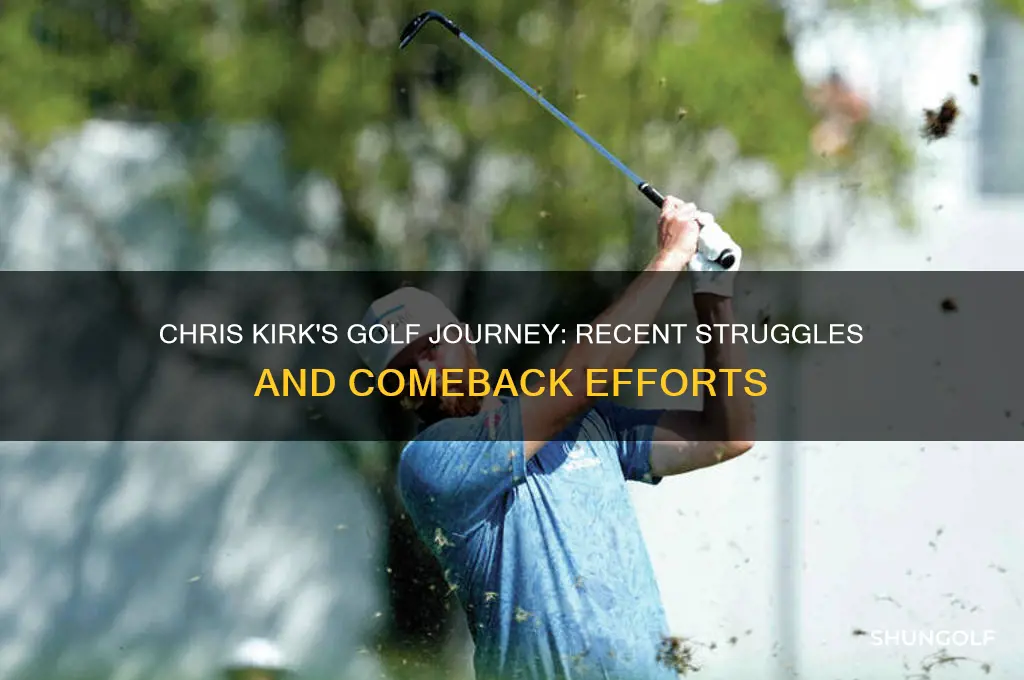 what happened to chris kirk golfer