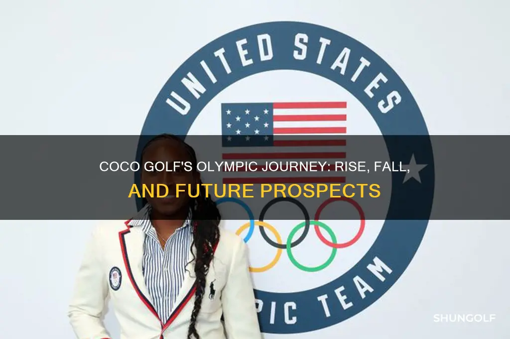 what happened to coco golf at the olympics