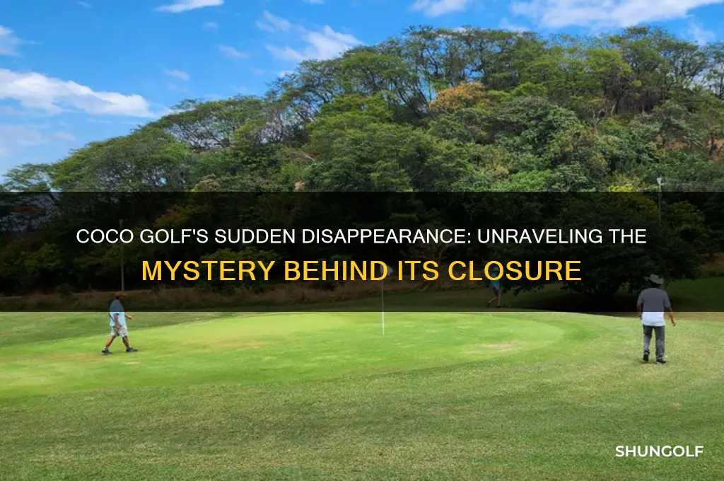 what happened to coco golf