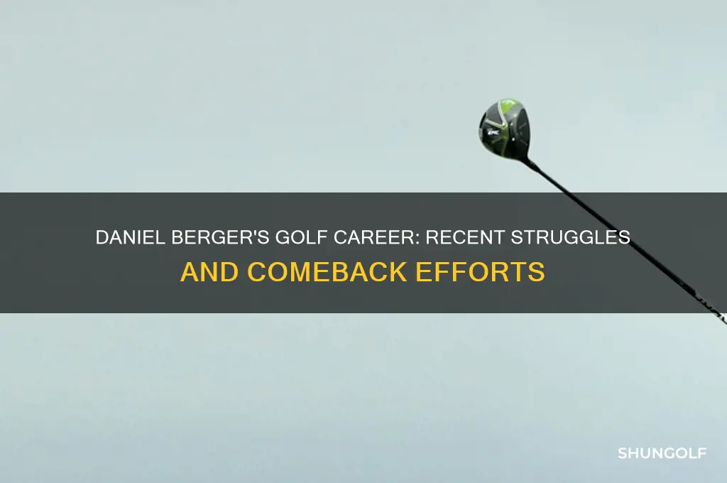 what happened to daniel berger golf