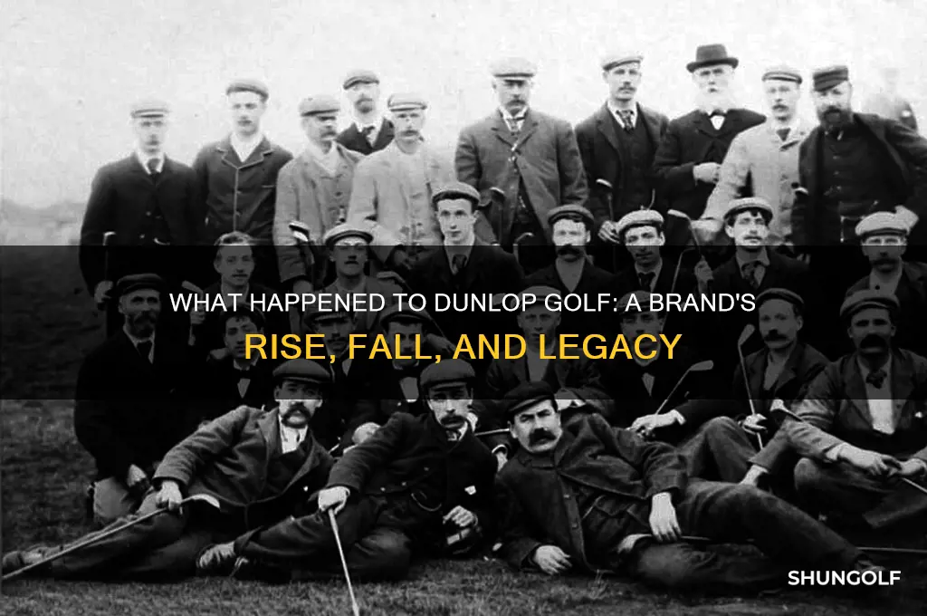 what happened to dunlop golf