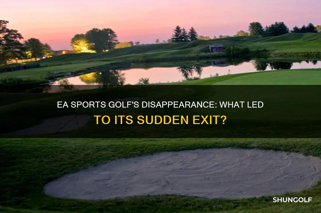 what happened to ea sports golf