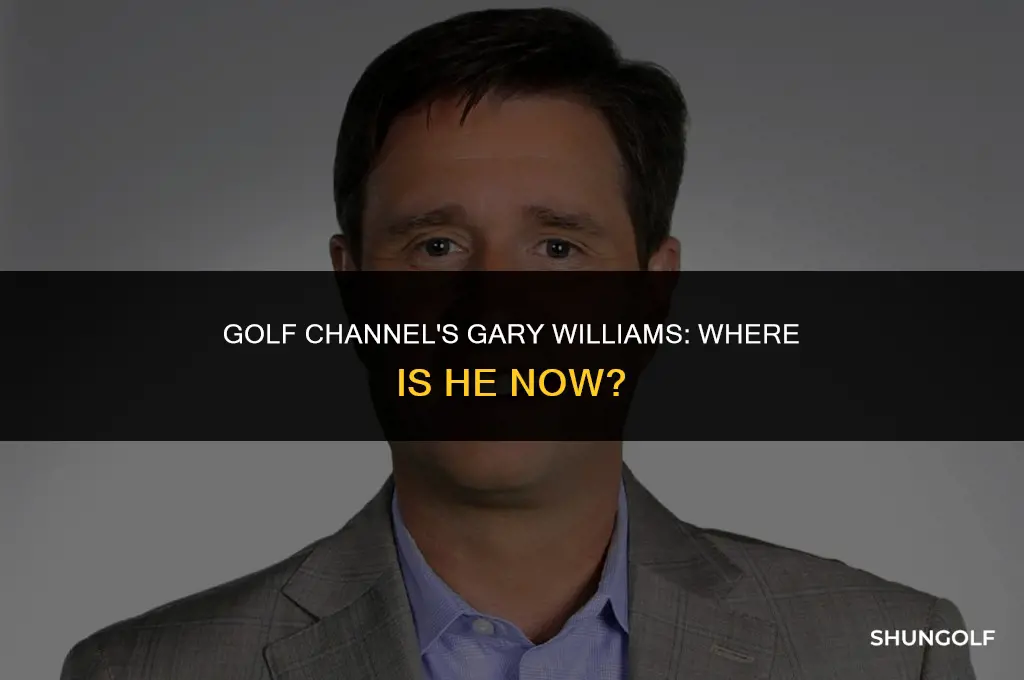 what happened to gary william on the golf channel