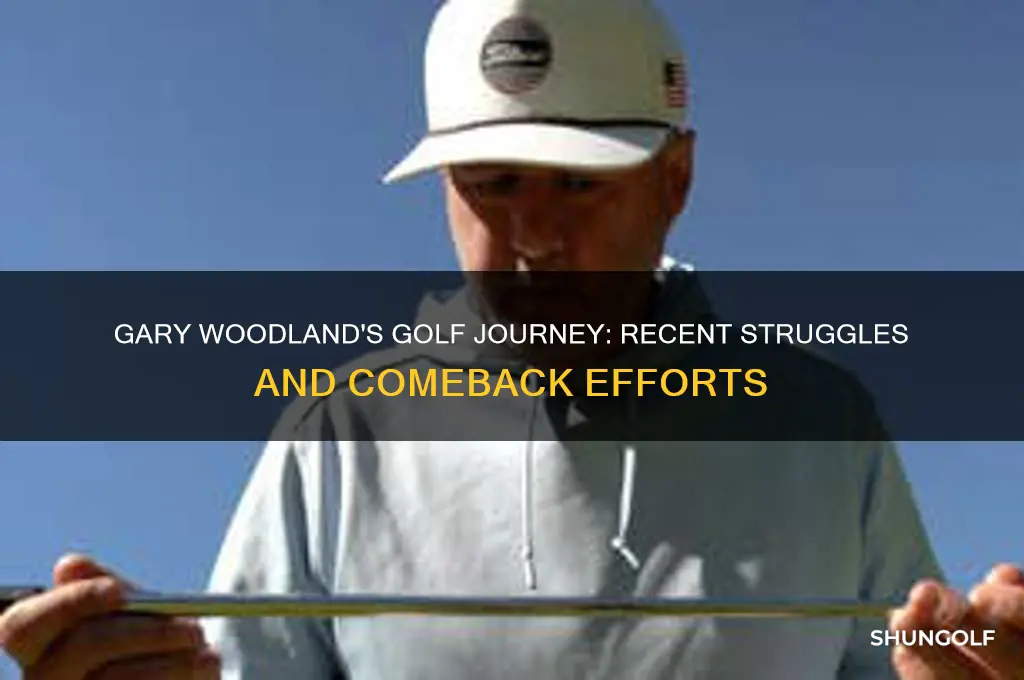 what happened to gary woodland golfer