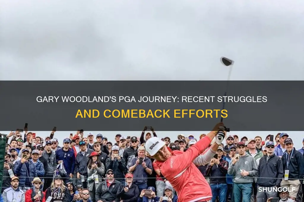 what happened to gary woodland pga golfer