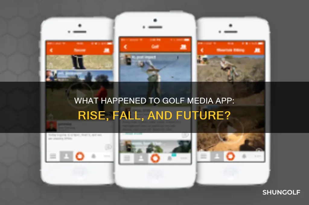 what happened to golf media app