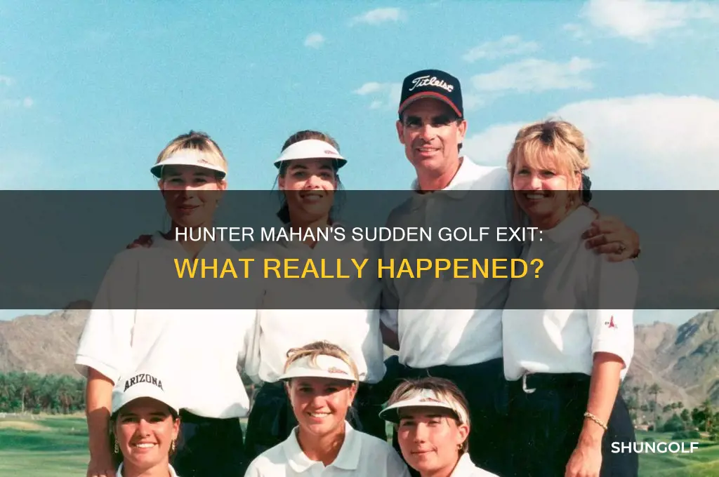 what happened to golfer hunter mahan