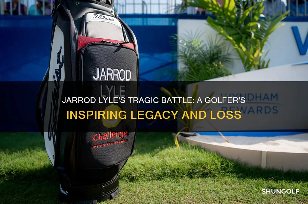 what happened to golfer jarrod lyle