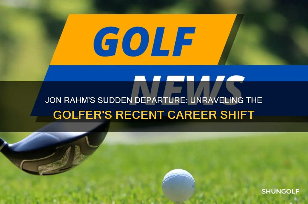 what happened to golfer jon rahm