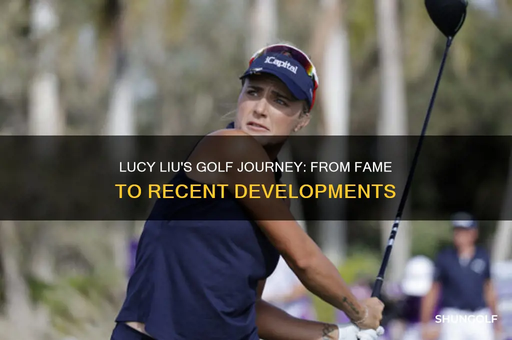 what happened to golfer lucy liu