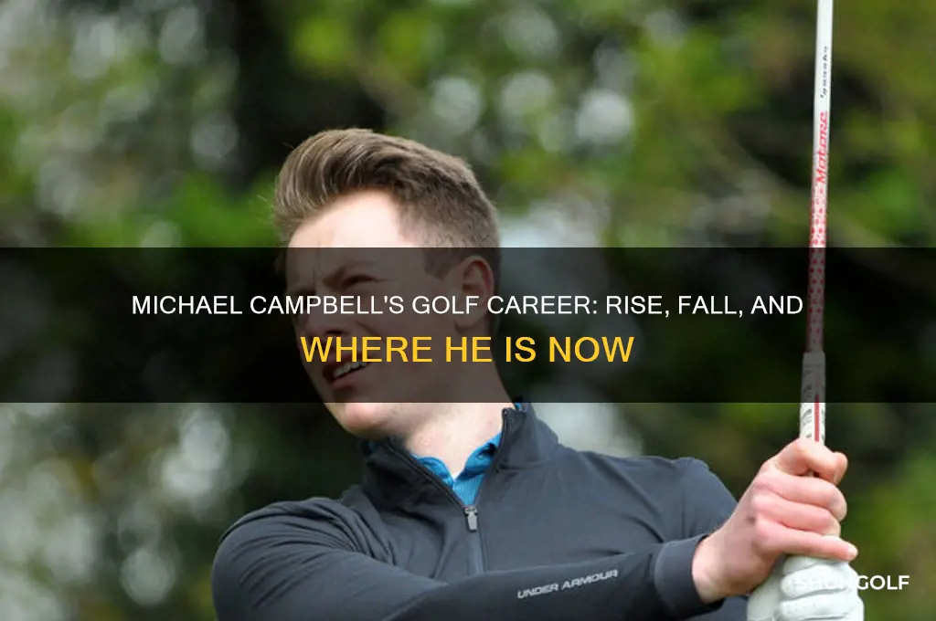 what happened to golfer michael campbell