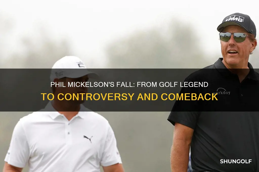 what happened to golfer phil mickelson
