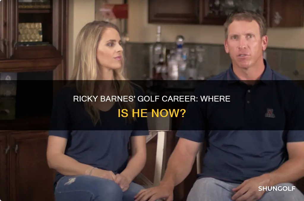 what happened to golfer ricky barnes