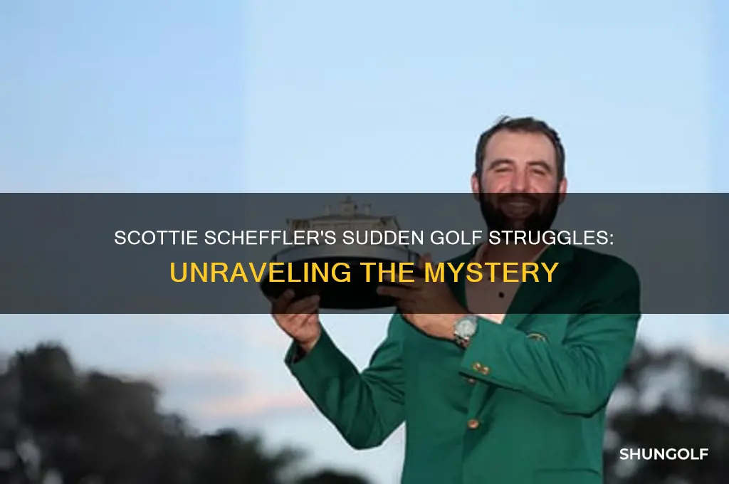 what happened to golfer scheffler