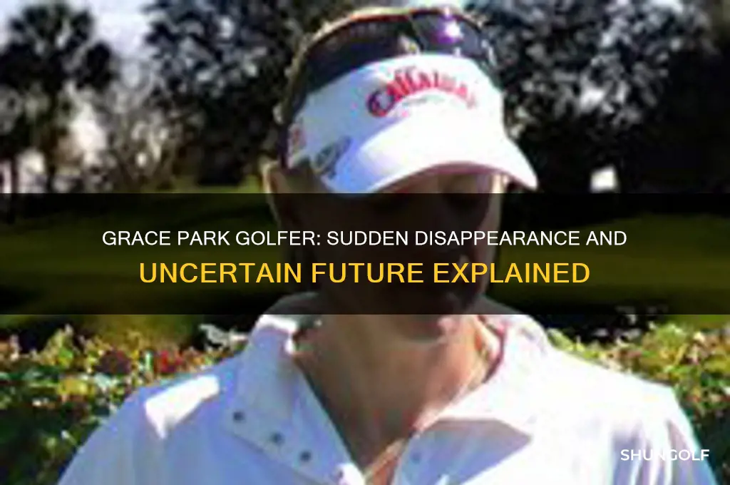what happened to grace park golfer
