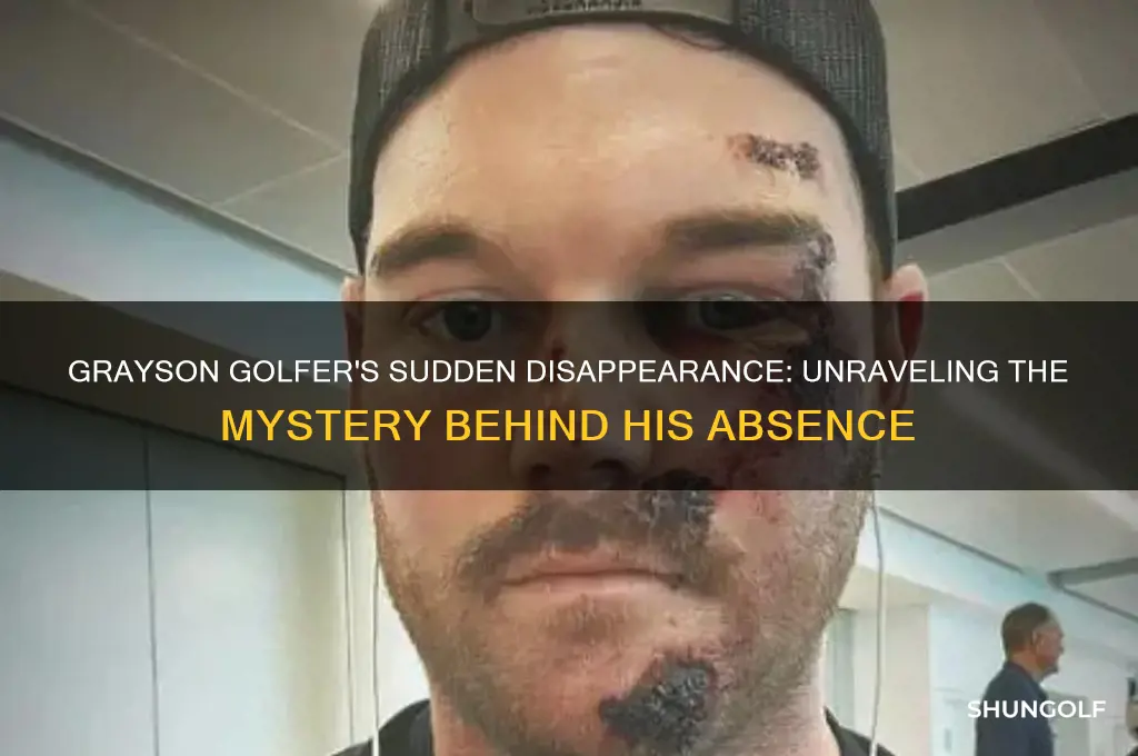 what happened to grayson golfer