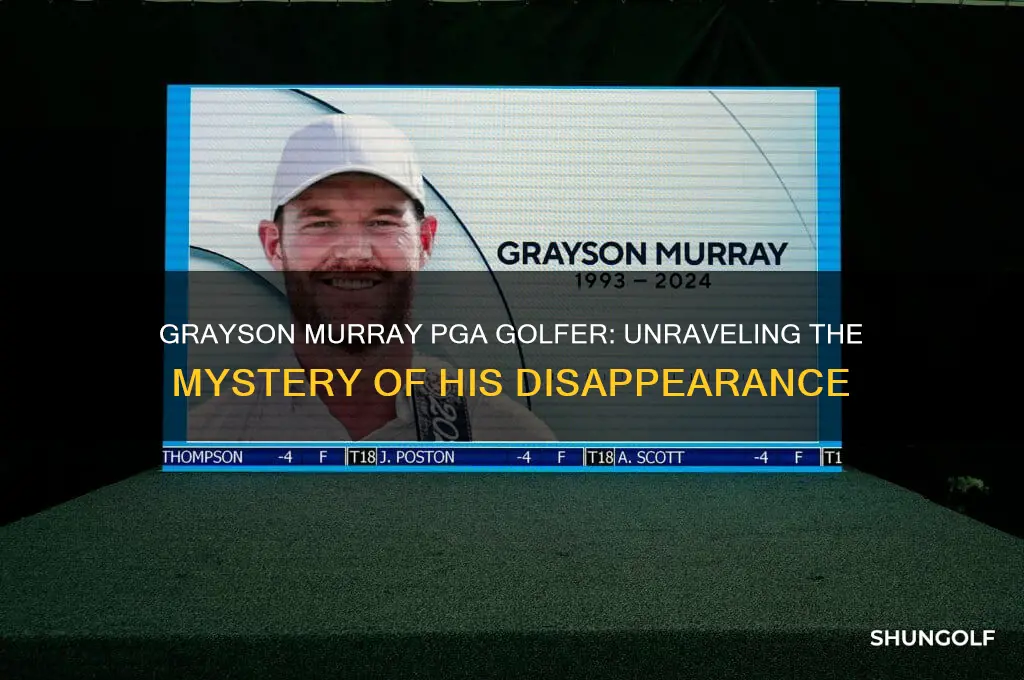 what happened to grayson murray pga golfer