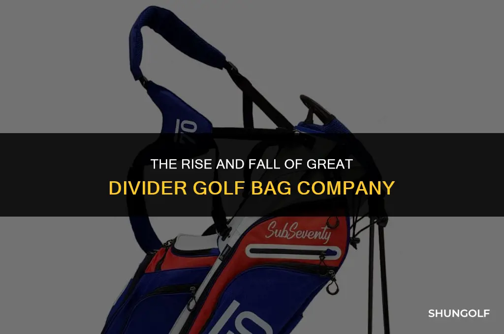 what happened to great divider golf bag company