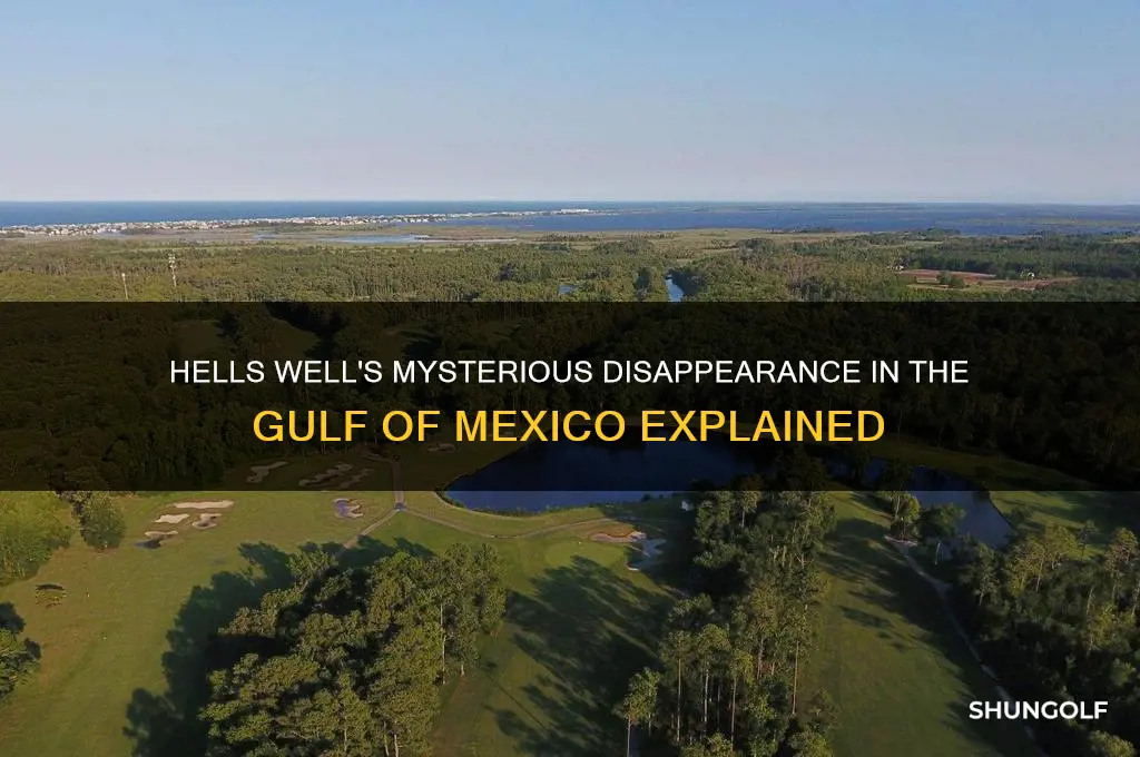 what happened to hells well in the golf of mexico
