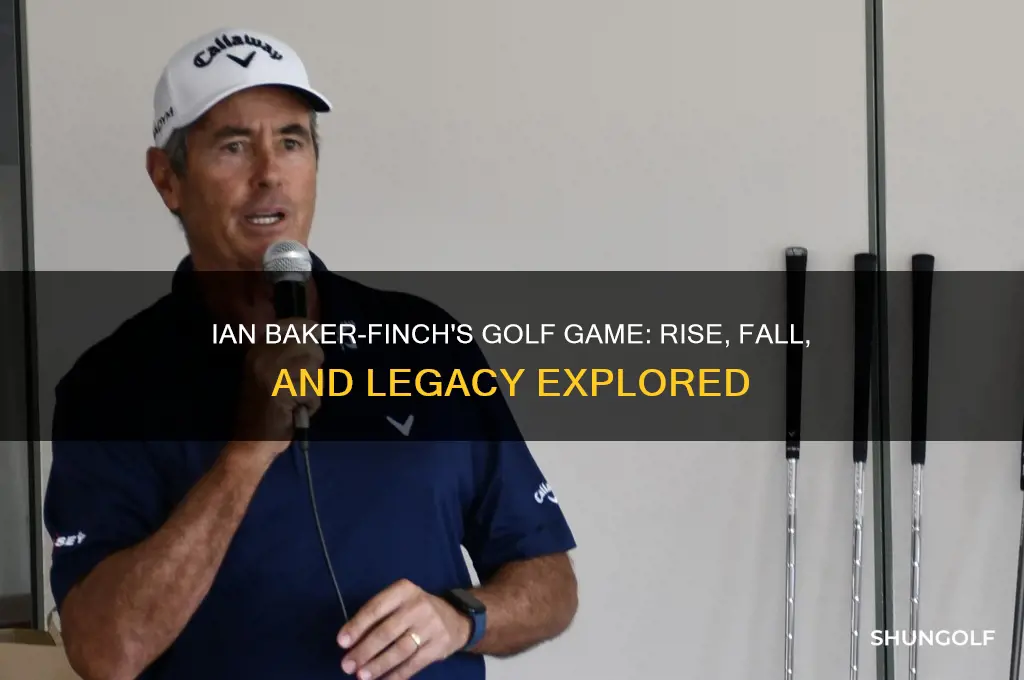 what happened to ian baker finch golf game